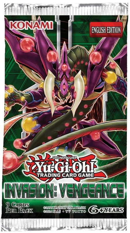 Invasion: Vengeance Booster Pack [Unlimited Edition] - Invasion: Vengeance YuGiOh trading card