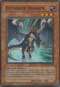 Exploder Dragon - World Championship 2007 (WC07) #WC07-EN002 - Super Rare YuGiOh Trading Card