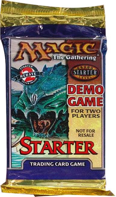 Starter 1999 - Demo Game Booster Pack - Starter 1999 Magic: The Gathering trading card