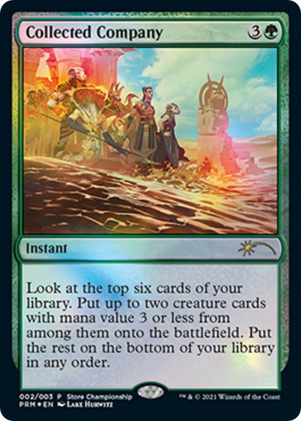 Collected Company trading card from Game Day & Store Championship Promos Collected Company - Game Day & Store Championship Promos Magic: The Gathering trading card