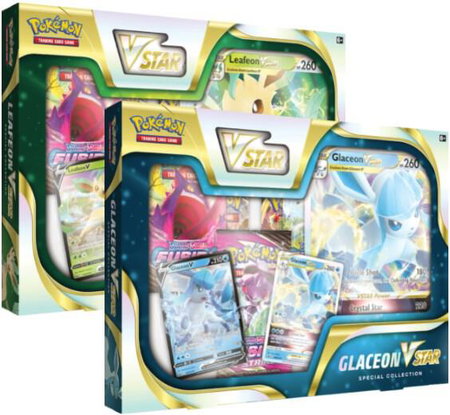 Glaceon / Leafeon VSTAR Special Collection [Set of 2] - SWSH09: Brilliant Stars Pokémon trading card