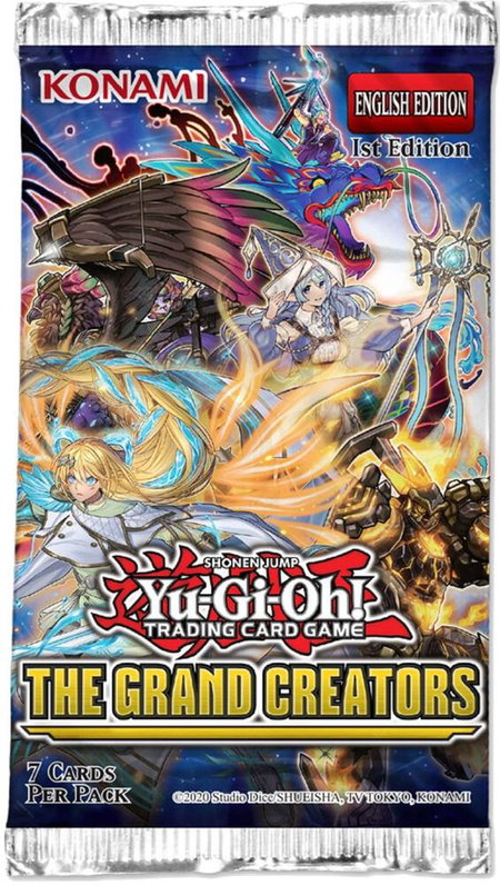 The Grand Creators Booster Pack [1st Edition] - The Grand Creators YuGiOh trading card
