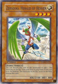 Zeradias, Herald of Heaven - Force of the Breaker (FOTB) #FOTB-EN018 - Rare YuGiOh Trading Card