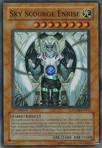 Sky Scourge Enrise - Force of the Breaker (FOTB) #FOTB-EN021 - Super Rare YuGiOh Trading Card