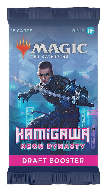 Kamigawa: Neon Dynasty - Draft Booster Pack trading card from Kamigawa: Neon Dynasty Kamigawa: Neon Dynasty - Draft Booster Pack - Kamigawa: Neon Dynasty Magic: The Gathering trading card