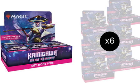 Kamigawa: Neon Dynasty - Set Booster Display Case - Kamigawa: Neon Dynasty Magic: The Gathering trading card