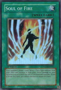 Soul of Fire - Force of the Breaker (FOTB) #FOTB-EN031 - Super Rare YuGiOh Trading Card