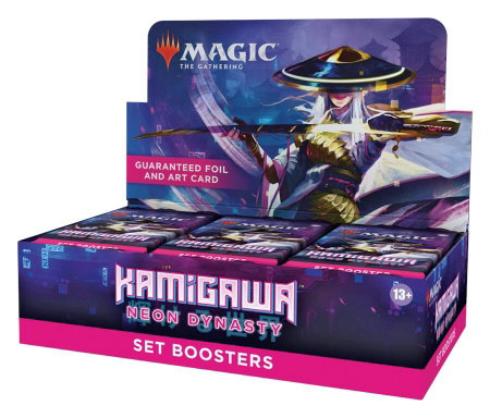Kamigawa: Neon Dynasty - Set Booster Display trading card from Kamigawa: Neon Dynasty Kamigawa: Neon Dynasty - Set Booster Display - Kamigawa: Neon Dynasty Magic: The Gathering trading card