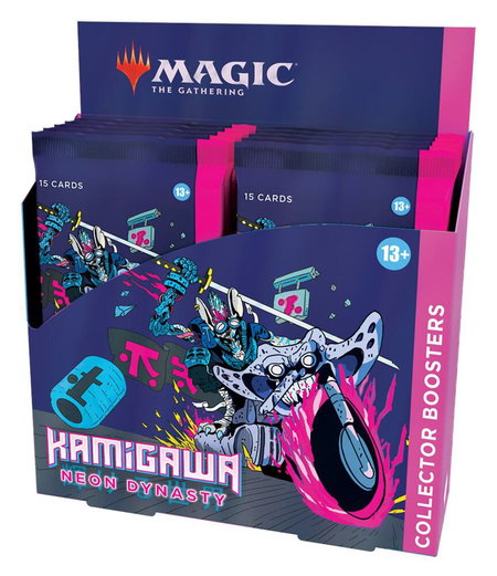 Kamigawa: Neon Dynasty - Collector Booster Display trading card from Kamigawa: Neon Dynasty Kamigawa: Neon Dynasty - Collector Booster Display - Kamigawa: Neon Dynasty Magic: The Gathering trading card