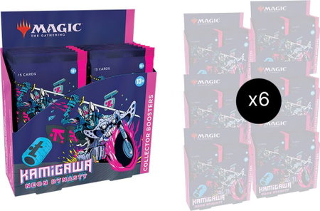 Kamigawa: Neon Dynasty - Collector Booster Display Case - Kamigawa: Neon Dynasty Magic: The Gathering trading card
