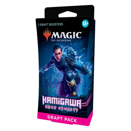 Kamigawa: Neon Dynasty - 3-Booster Draft Pack trading card from Kamigawa: Neon Dynasty Kamigawa: Neon Dynasty - 3-Booster Draft Pack - Kamigawa: Neon Dynasty Magic: The Gathering trading card