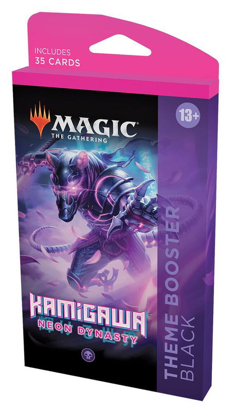 Kamigawa: Neon Dynasty - Theme Booster [Black] - Kamigawa: Neon Dynasty Magic: The Gathering trading card