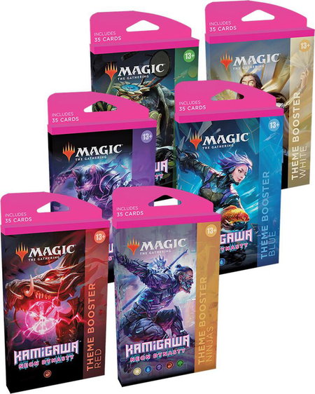 Kamigawa: Neon Dynasty - Theme Booster [Set of 6] - Kamigawa: Neon Dynasty Magic: The Gathering trading card