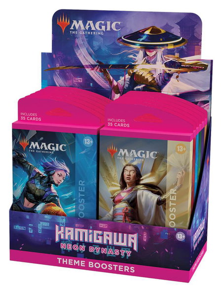 Kamigawa: Neon Dynasty - Theme Booster Display Box trading card from Kamigawa: Neon Dynasty Kamigawa: Neon Dynasty - Theme Booster Display Box - Kamigawa: Neon Dynasty Magic: The Gathering trading card
