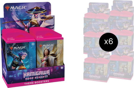 Kamigawa: Neon Dynasty - Theme Booster Display Box Case trading card from Kamigawa: Neon Dynasty Kamigawa: Neon Dynasty - Theme Booster Display Box Case - Kamigawa: Neon Dynasty Magic: The Gathering trading card