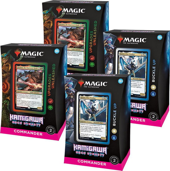 Kamigawa: Neon Dynasty - Commander Deck Display trading card from Commander: Kamigawa: Neon Dynasty Kamigawa: Neon Dynasty - Commander Deck Display - Commander: Kamigawa: Neon Dynasty Magic: The Gathering trading card