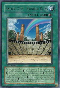 Ancient City - Rainbow Ruins - Force of the Breaker (FOTB) #FOTB-EN045 - Rare YuGiOh Trading Card