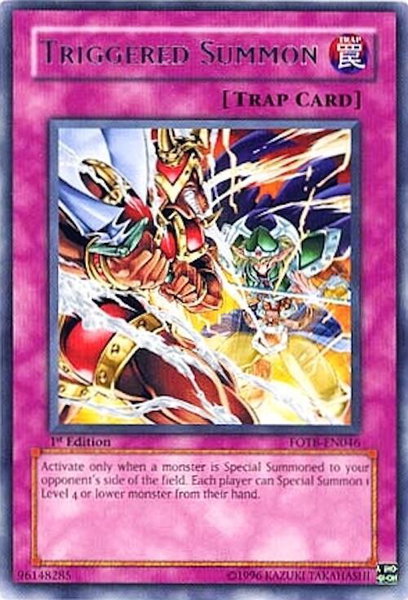 Triggered Summon - Force of the Breaker YuGiOh trading card