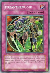 Breakthrough! - Force of the Breaker (FOTB) #FOTB-EN051 - Common / Short Print YuGiOh Trading Card