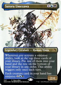 Satoru Umezawa - Buy-A-Box Promos (BABP) #507 - Promo Magic: The Gathering Trading Card