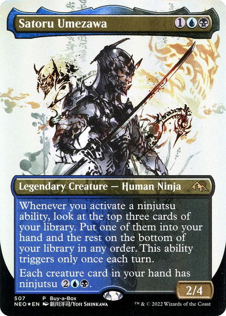 Satoru Umezawa - Buy-A-Box Promos Magic: The Gathering trading card