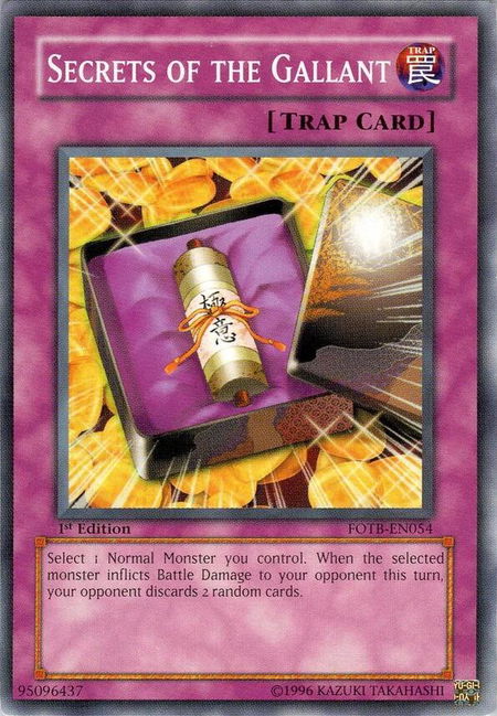 Secrets of the Gallant - Force of the Breaker YuGiOh trading card