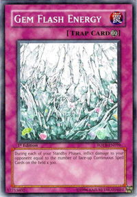 Gem Flash Energy - Force of the Breaker (FOTB) #FOTB-EN059 - Common / Short Print YuGiOh Trading Card
