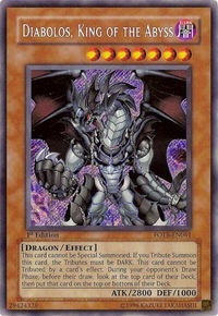 Diabolos, King of the Abyss - Force of the Breaker (FOTB) #FOTB-EN061 - Secret Rare YuGiOh Trading Card