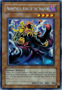 Prometheus, King of the Shadows - Force of the Breaker (FOTB) #FOTB-EN063 - Secret Rare YuGiOh Trading Card