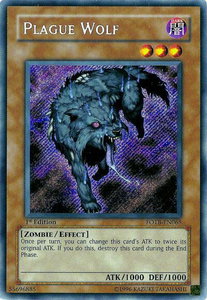 Plague Wolf - Force of the Breaker (FOTB) #FOTB-EN065 - Secret Rare YuGiOh Trading Card