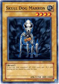 Skull Dog Marron - Dark Revelation Volume 3 YuGiOh trading card