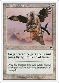 Angelic Blessing - Starter 1999 (S99) #3 - Common Magic: The Gathering Trading Card