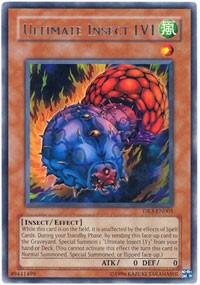 Ultimate Insect LV1 trading card from Dark Revelation Volume 3 Ultimate Insect LV1 - Dark Revelation Volume 3 YuGiOh trading card