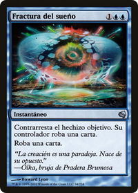 Dream Fracture (Spanish) - "Fractura del sueno" - Magic Encyclopedia 2011 (Salvat) (PS11) #34 - Uncommon Magic: The Gathering Trading Card