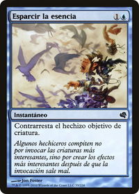 Essence Scatter (Spanish) - "Esparcir la esencia" - Magic Encyclopedia 2011 (Salvat) (PS11) #35 - Common Magic: The Gathering Trading Card