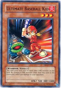 Ultimate Baseball Kid trading card from Dark Revelation Volume 3 Ultimate Baseball Kid - Dark Revelation Volume 3 YuGiOh trading card