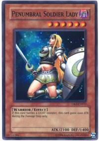 Penumbral Soldier Lady - Dark Revelation Volume 3 (DR3) #DR3-EN033 - Super Rare YuGiOh Trading Card