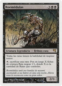 Marrow-Gnawer (Spanish) - "Roemedulas" - Magic Encyclopedia 2005 (Salvat/Hachette) (PSAL) #A1 - Rare Magic: The Gathering Trading Card