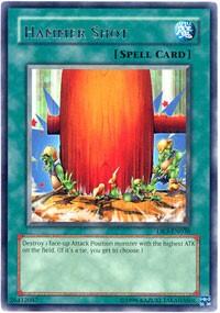Hammer Shot - Dark Revelation Volume 3 (DR3) #DR3-EN038 - Rare YuGiOh Trading Card