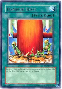 Hammer Shot trading card from Dark Revelation Volume 3 Hammer Shot - Dark Revelation Volume 3 YuGiOh trading card
