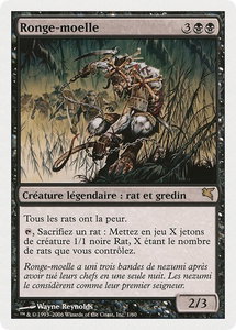 Marrow-Gnawer (French) - "Ronge-moelle" - Magic Encyclopedia 2005 (Salvat/Hachette) (PSAL) #A1 - Rare Magic: The Gathering Trading Card