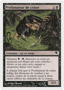 Skullsnatcher (French) - "Profanateur de crane" (A4) - Magic Encyclopedia 2005 (Salvat/Hachette) (PSAL) #A4 - Common Magic: The Gathering Trading Card