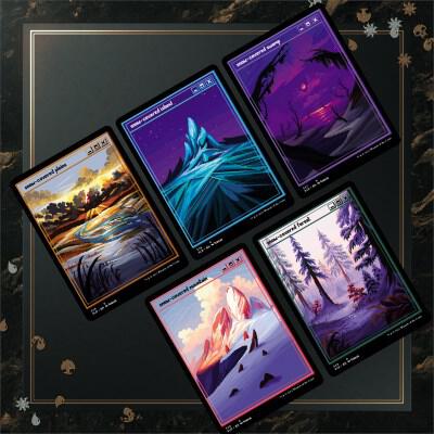 Secret Lair Drop: PixelSnowLands.jpg - Non-Foil Edition - Secret Lair Drop Series Magic: The Gathering trading card