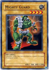 Mighty Guard trading card from Dark Revelation Volume 3 Mighty Guard - Dark Revelation Volume 3 YuGiOh trading card