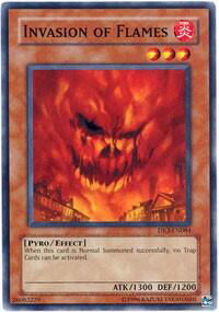 Invasion of Flames - Dark Revelation Volume 3 (DR3) #DR3-EN084 - Common / Short Print YuGiOh Trading Card