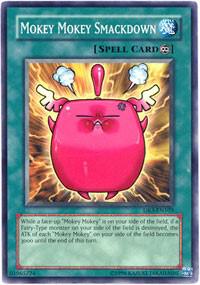 Mokey Mokey Smackdown trading card from Dark Revelation Volume 3 Mokey Mokey Smackdown - Dark Revelation Volume 3 YuGiOh trading card