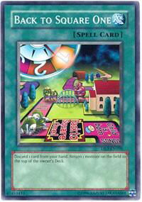 Back to Square One - Dark Revelation Volume 3 (DR3) #DR3-EN104 - Common / Short Print YuGiOh Trading Card