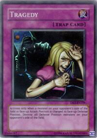 Tragedy - Dark Revelation Volume 3 (DR3) #DR3-EN109 - Super Rare YuGiOh Trading Card