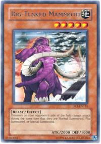Big-Tusked Mammoth - Dark Revelation Volume 3 YuGiOh trading card