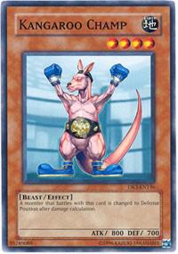 Kangaroo Champ - Dark Revelation Volume 3 YuGiOh trading card